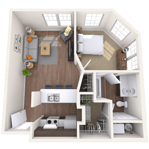 2815 Allen Street #120 Studio-2 Beds Apartment for Rent - Photo Gallery 72