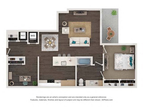 31 East Thomas Road Studio-2 Beds Apartment for Rent - Photo Gallery 35