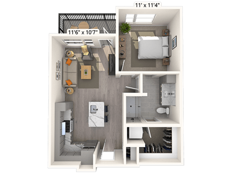 4692 N Beeler Court 1-3 Beds Apartment for Rent - Photo Gallery 13