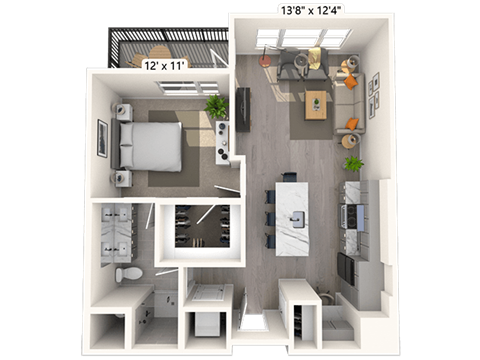 4692 N Beeler Court 1-3 Beds Apartment for Rent - Photo Gallery 16