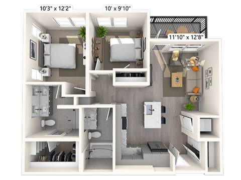 4692 N Beeler Court 1-3 Beds Apartment for Rent - Photo Gallery 20