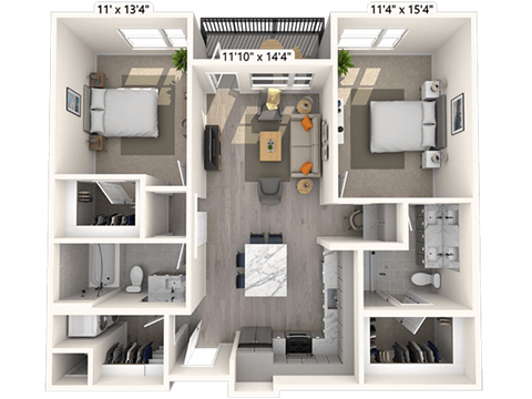 4692 N Beeler Court 1-3 Beds Apartment for Rent - Photo Gallery 22