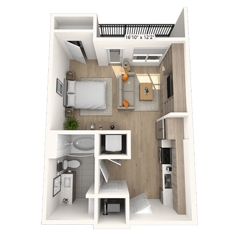 1250 Hitchings Way Studio-3 Beds Apartment for Rent - Photo Gallery 15