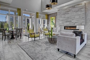 Clubhouse entry Clubhouse entry at York Woods at Lake Murray Apartment Homes, Columbia, SC - Photo Gallery 5