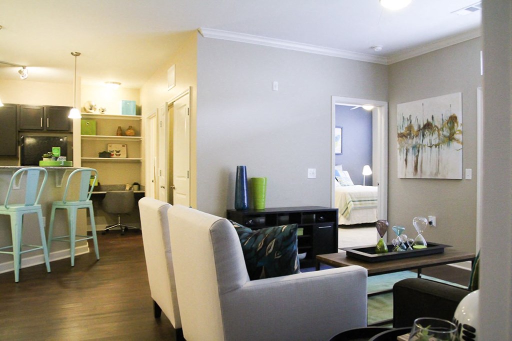 Kitchen and Living Room