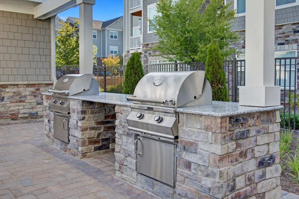 Outdoor Grill Station