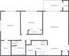 Our 2 Bedroom 1 Bathroom Floor Plan Our 2 Bedroom 1 Bathroom Floor Plan