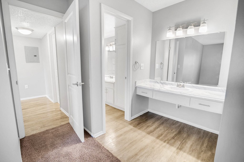 Primary Bedroom and Bathroom