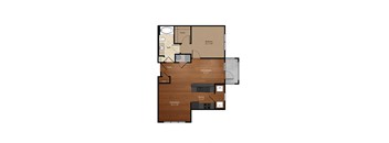 bedroom floor plan | the residences at sawmill park