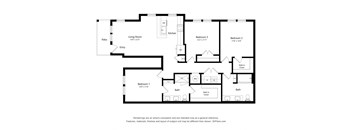 the floor plan of the residence