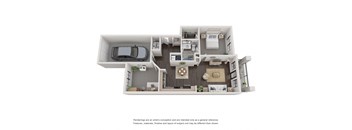 A5 Floorplan w/ Garage