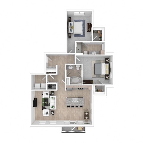 110 Oakland Springs 1-3 Beds Apartment for Rent - Photo Gallery 30