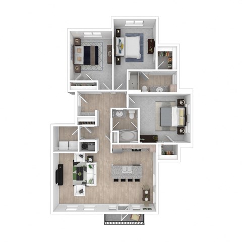 110 Oakland Springs 1-3 Beds Apartment for Rent - Photo Gallery 34