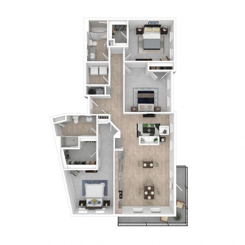 110 Oakland Springs 1-3 Beds Apartment for Rent - Photo Gallery 35