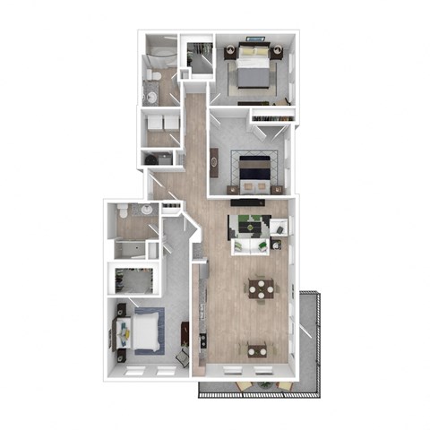 110 Oakland Springs 1-3 Beds Apartment for Rent - Photo Gallery 38