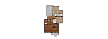 bedroom floor plan | the madison at ballston station