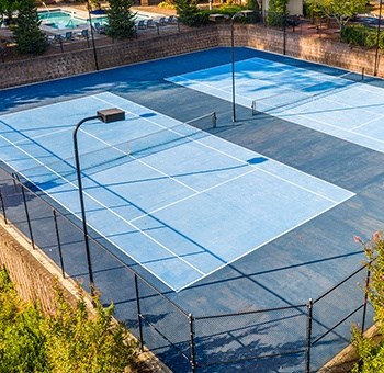 On-site Tennis Court