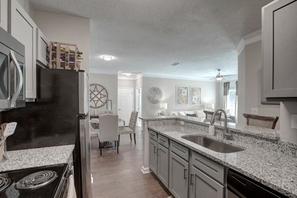 Kitchen and Dining Area