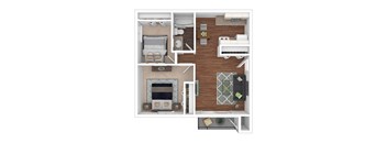 Greenfield Apartments Floorplans - 2x1