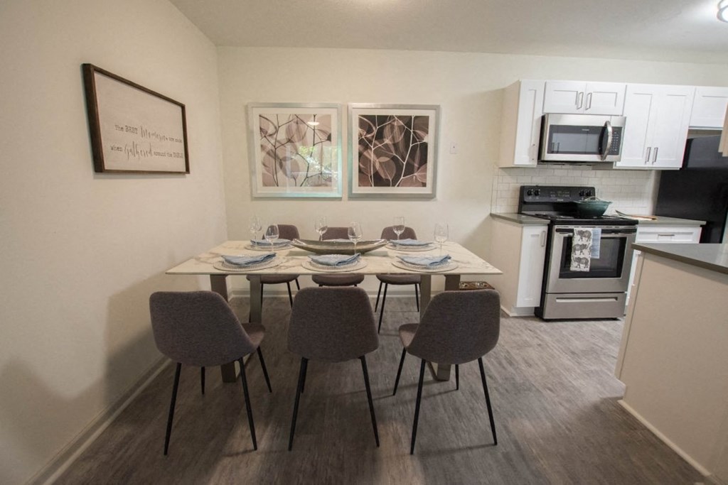 Kitchen and Dining Area