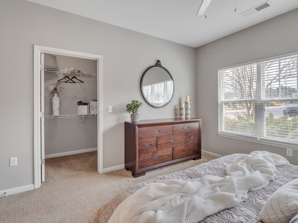 Bedroom with Walk-in Closet