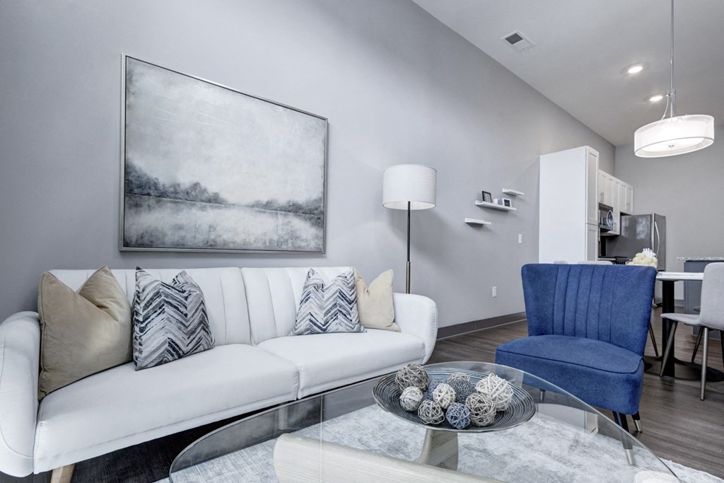 Living Room and Dining Area