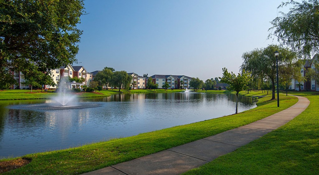 View of the Lake from Apartment Building
