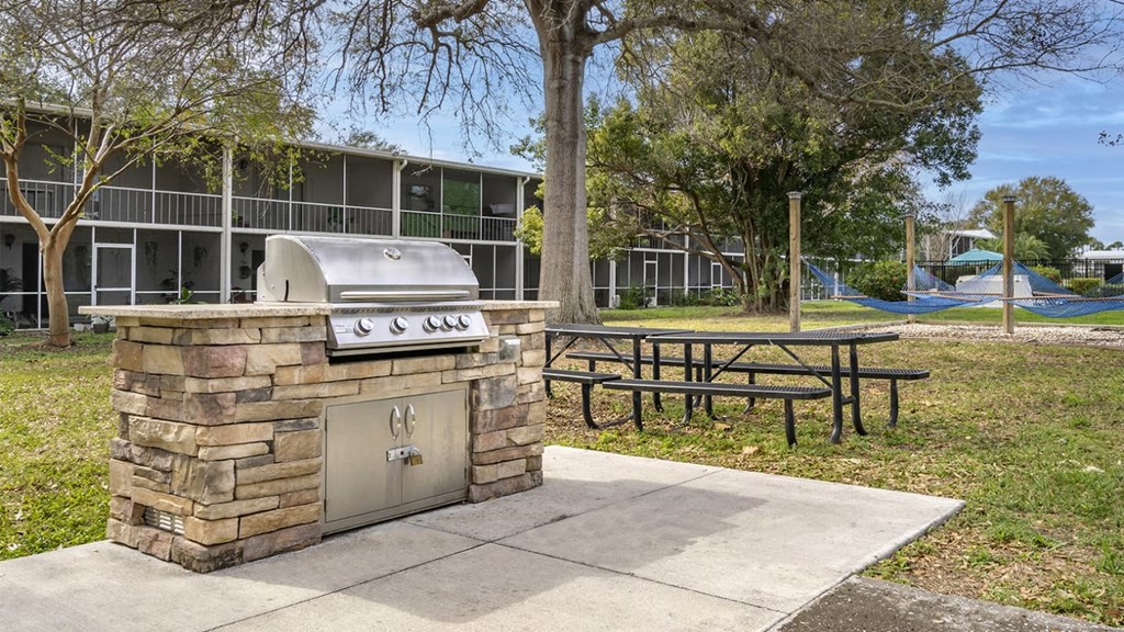 Outdoor Grill and Picnic Area Outdoor Grill and Picnic Area