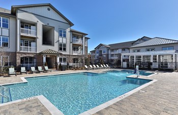 Saltwater Swimming Pool at Argento at Riverwatch Apartments in Augusta, Georgia Saltwater Swimming Pool-1, 2, and 3 bedroom apartments-Argento at Riverwatch Apartments in Augusta, Georgia - Photo Gallery 2