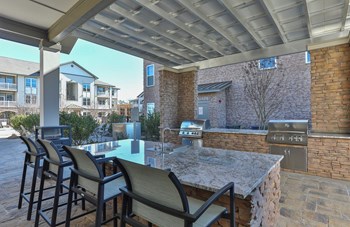Outdoor Gas Grilling at Argento at Riverwatch Apartments in Augusta, Georgia Outdoor Gas Grilling-1, 2, and 3 bedroom apartments-Argento at Riverwatch Apartments in Augusta, Georgia - Photo Gallery 5