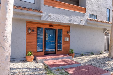 front door of a house
