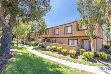 our apartments showcase a beautiful lawn