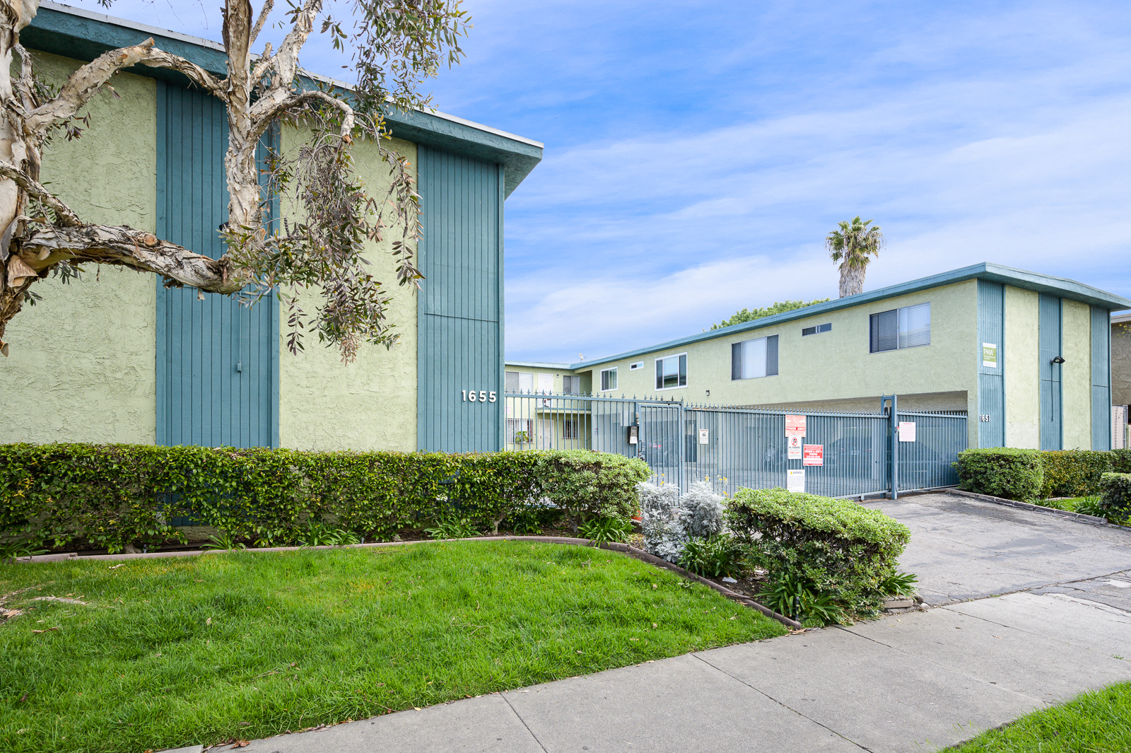 the building in which the apartment is located