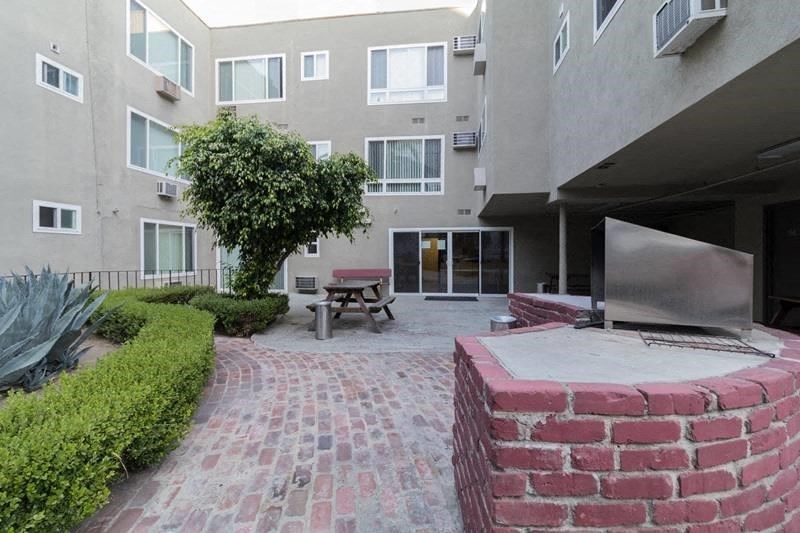 courtyard other side view