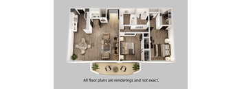 bedroom floor plan an opens up concept for this 1100 sq ft plan