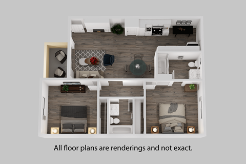 all floor plans are redesigned and not exact