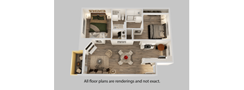 a floor plan of the residence