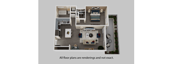 1 Bedroom + 1 Bath
