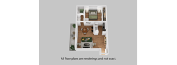 all floor plans are redesigned and not exact