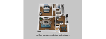 all floor plans are redesigned and not exact