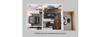 One Bedroom + One Bath