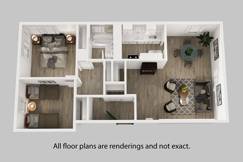 bedroom floor plan an open concept loft style bedroom with a medium hardwood floor