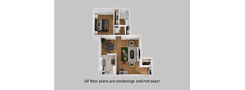 all floor plans are redesigned and not exact