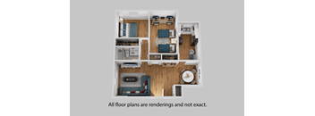 all floor plans are redesigned and not exact