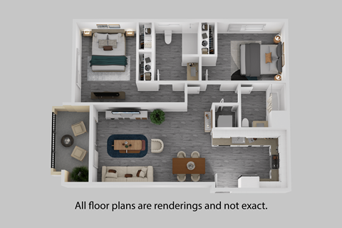 A floor plan of a house with a kitchen, living room, and bathroom.