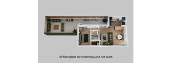 all floor plans are redesigned and not exact
