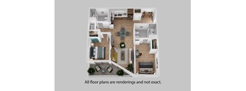 a bedroom floor plan is shown with all floor plans are redundancies and not exact