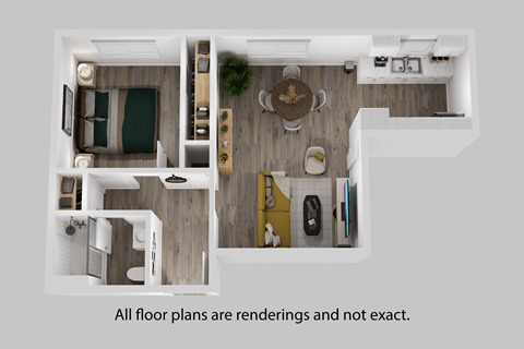 all floor plans are redesigned and not exact