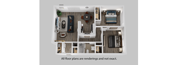 all floor plans are redesigned and not exact