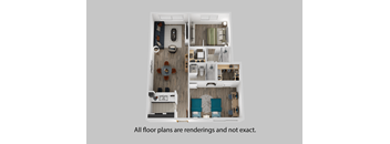 all floor plans are redesigned and not exact